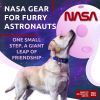 Nylon Dog Collar Adjustable for Large Dogs Small Medium Dogs for Boy Girl Dog Collars with Durable Plastic Buckle 12-19 inch Neck x 1 inch Wide Nasa